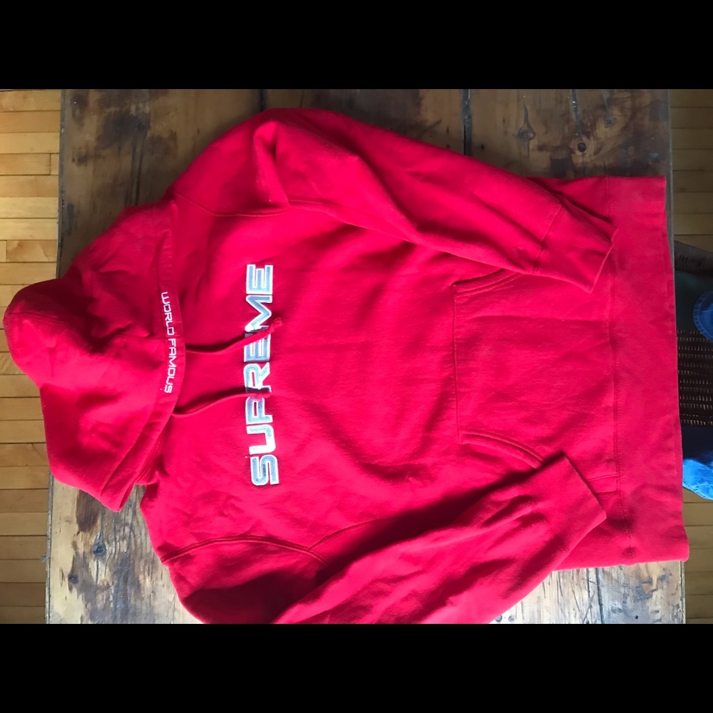 Supreme Hoodie size large.